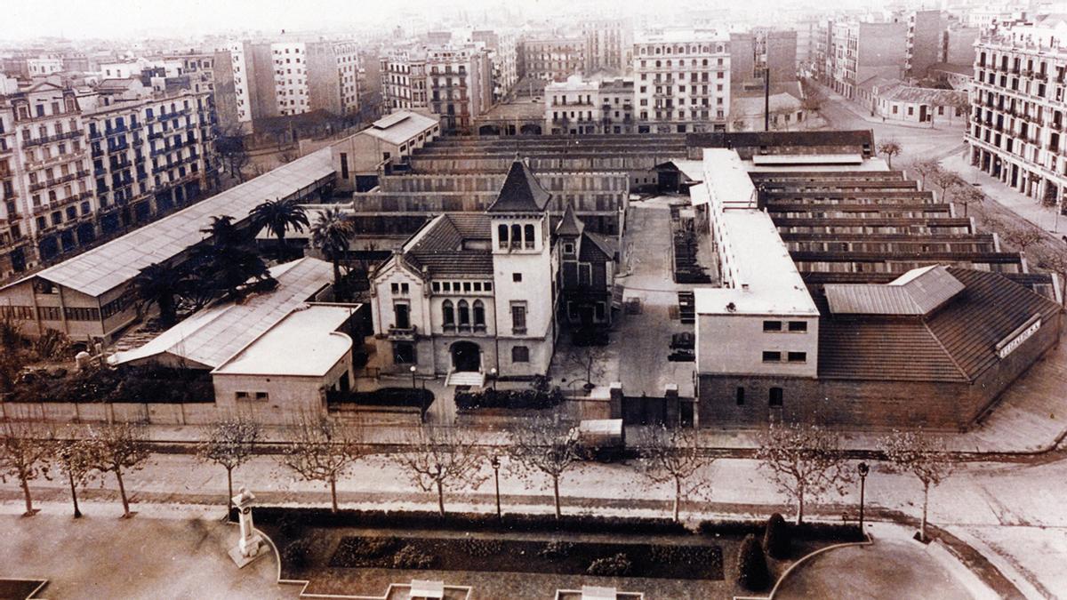 Antigua fábrica Elizalde en los años 30 antes de la guerra