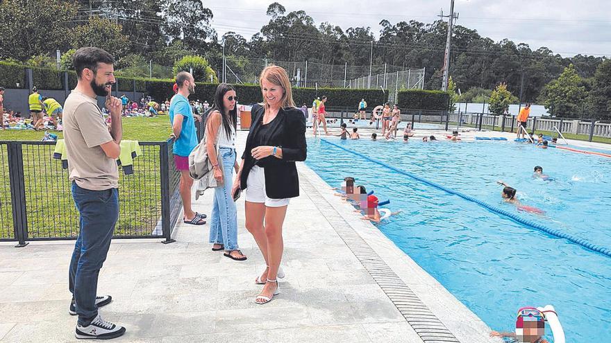 Salceda reducirá hasta un 80% el consumo de cloro de la piscina municipal