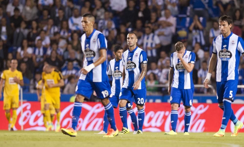 El Dépor sufre, pero gana al Eibar