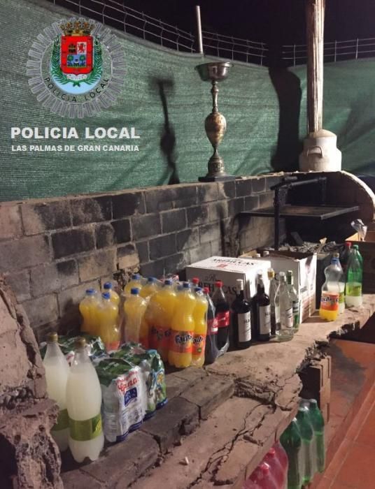 Fiesta ilegal paralizada por la Policía Local en Almatriche