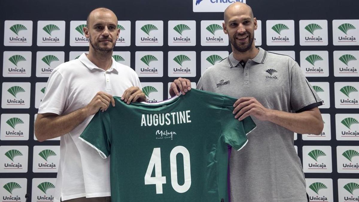 Augustine, en su presentación junto a Carlos Jiménez