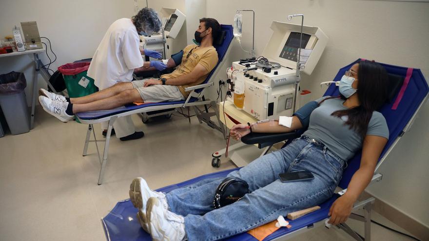 Colecta extraordinaria de sangre y plasma en el Centro de Transfusiones de Málaga