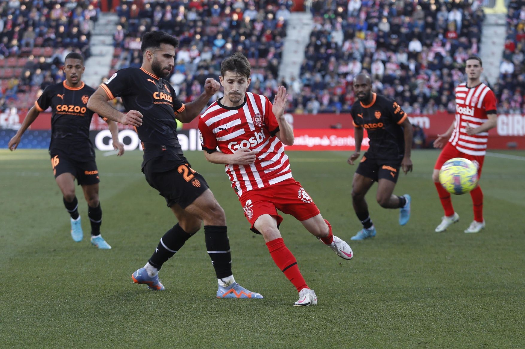 Totes les imatges del partit del Girona contra el València