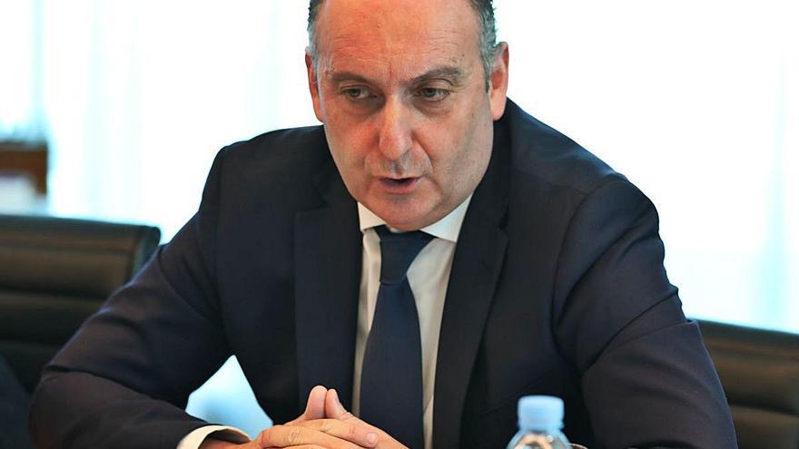 Roberto Ducay, en la presentació dels resultats del primer trimestre de 2019.