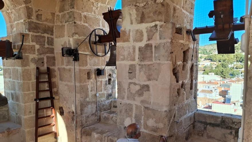 El sonido de la Semana Santa en Xàbia: tembletea la matraca