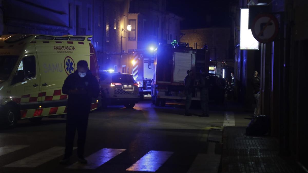 Al menos tres heridos en una explosión en una lavandería en Algaida