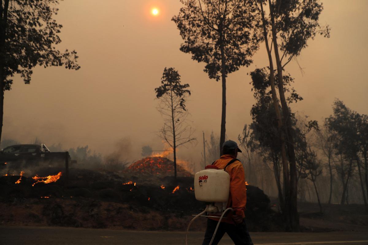 Los incendios que arrasan Chile dejan ya más de 20 muertos