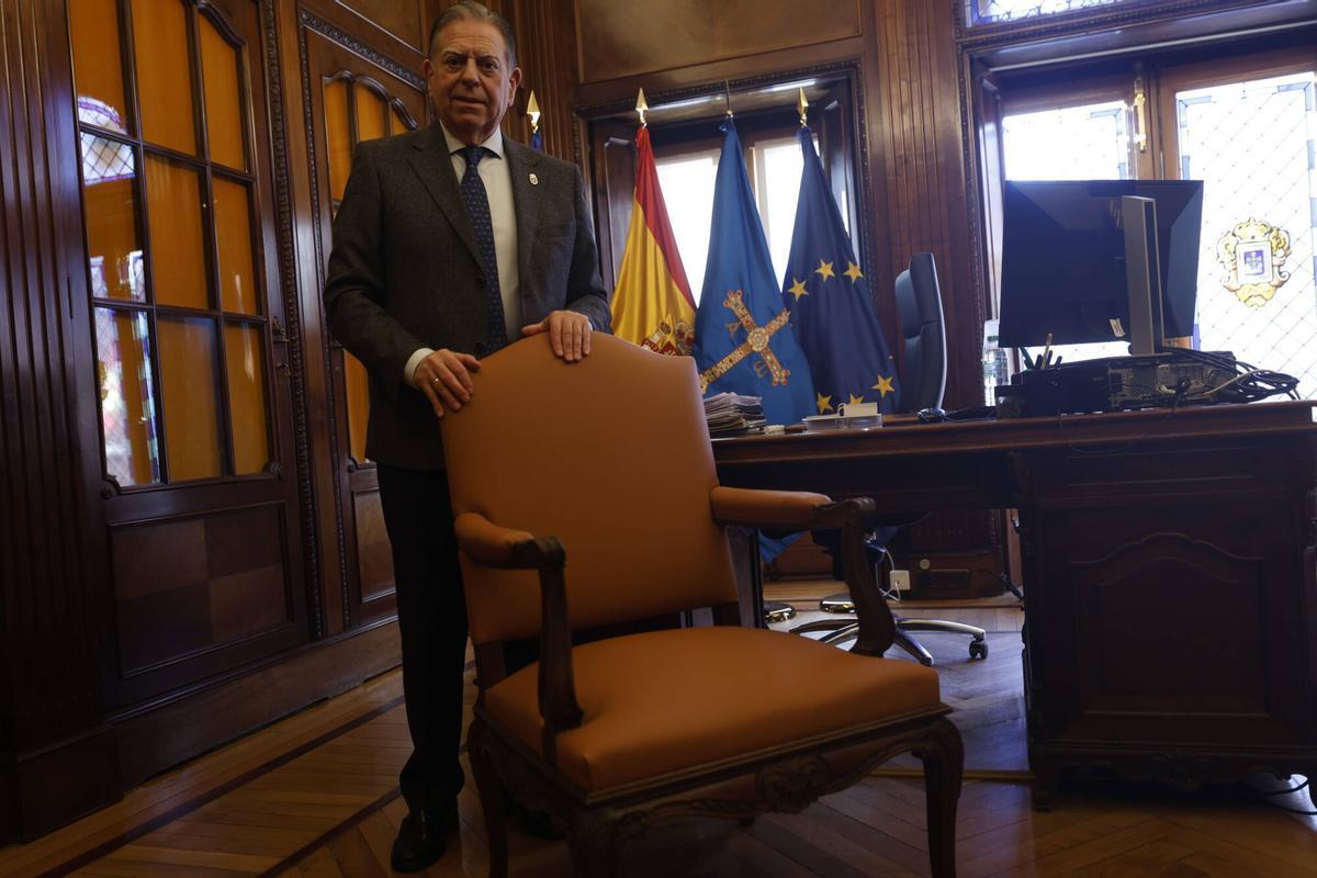 Alfredo Canteli, alcalde de Oviedo.