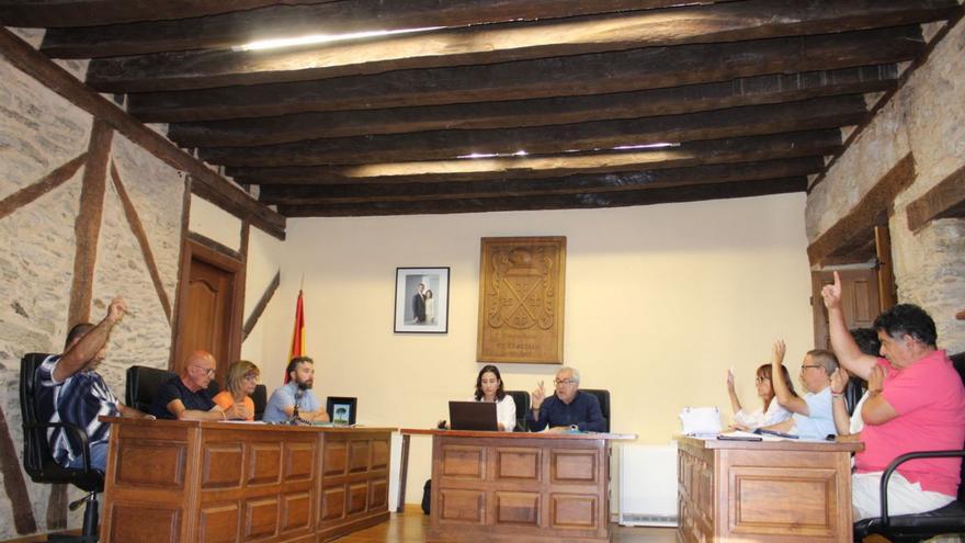 Pleno del Ayuntamiento de Puebla, celebrado ayer. | Araceli Saavedra