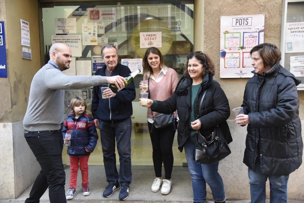 Alegria a Santpedor pels diners que hi ha deixat la Grossa 2018