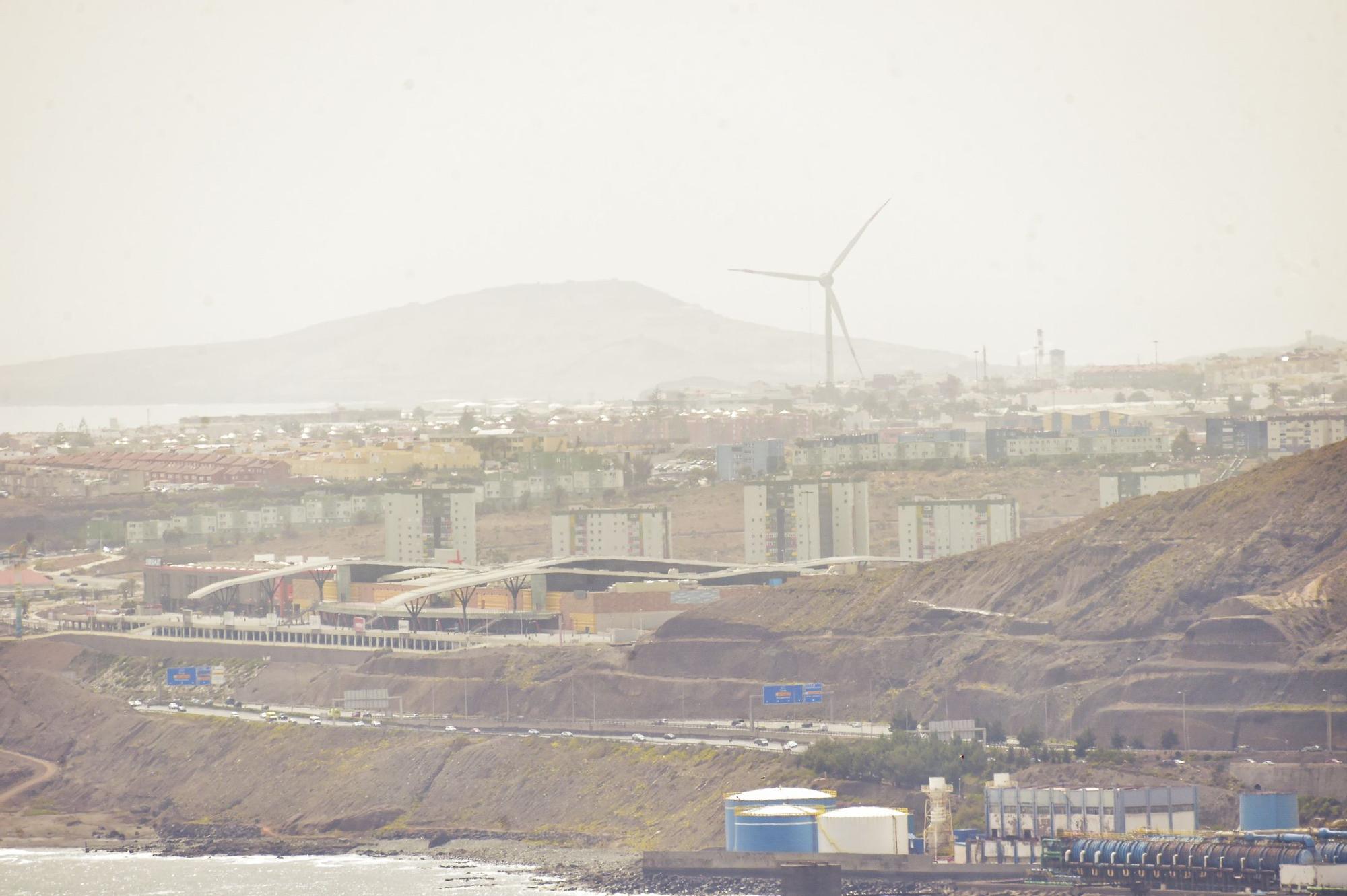 Calima en Gran Canaria (17/03/24)