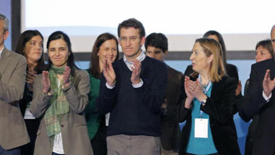 Louzán ha sido reelegido presidente del PP de Pontevedra