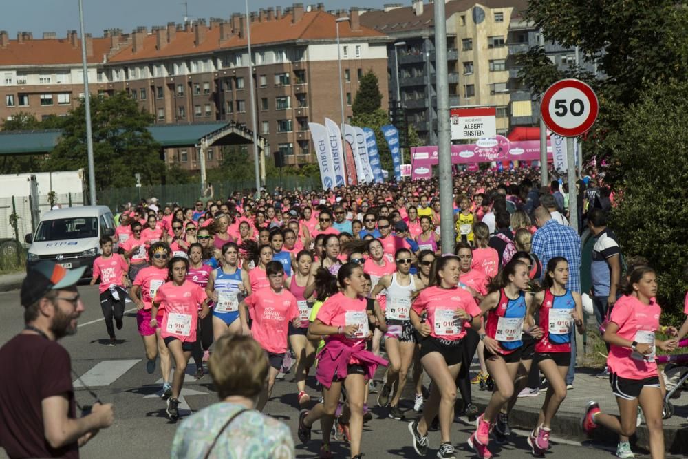 Participantes en la carrera