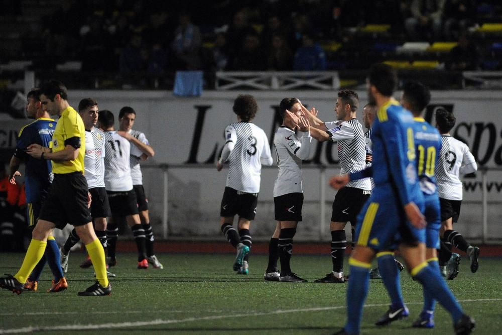 El partido entre el Caudal y el Celta B, en imágenes