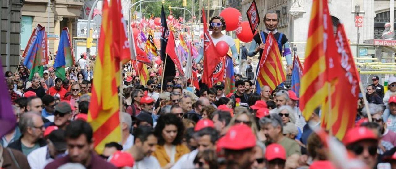 Manifestación del Primero de Mayo.