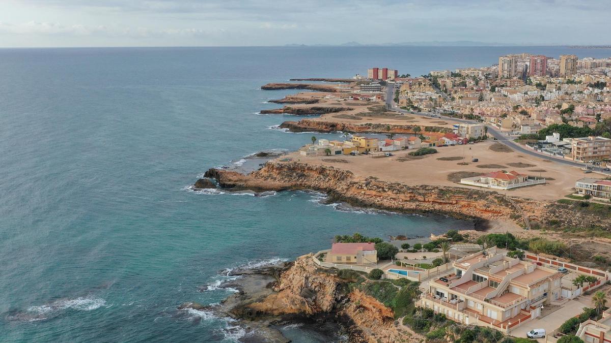 Panorámica de las calas de Torrevieja