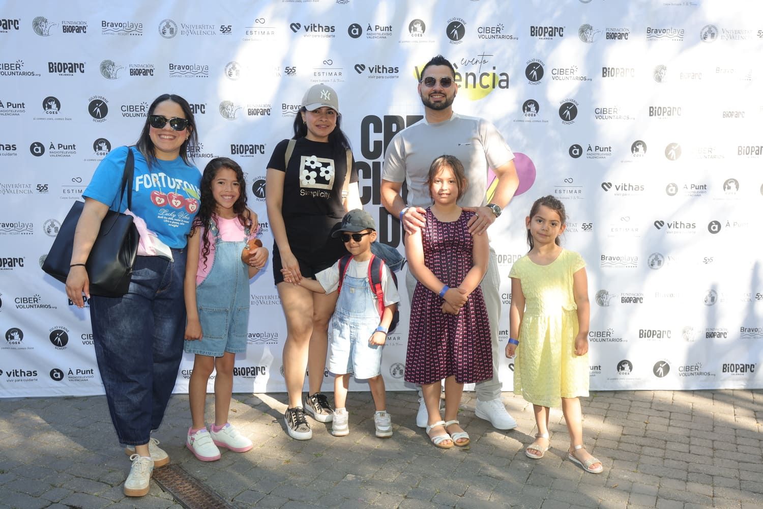 &#039;Creciendo Juntos&#039; en Bioparc València: photocall de todos los asistentes
