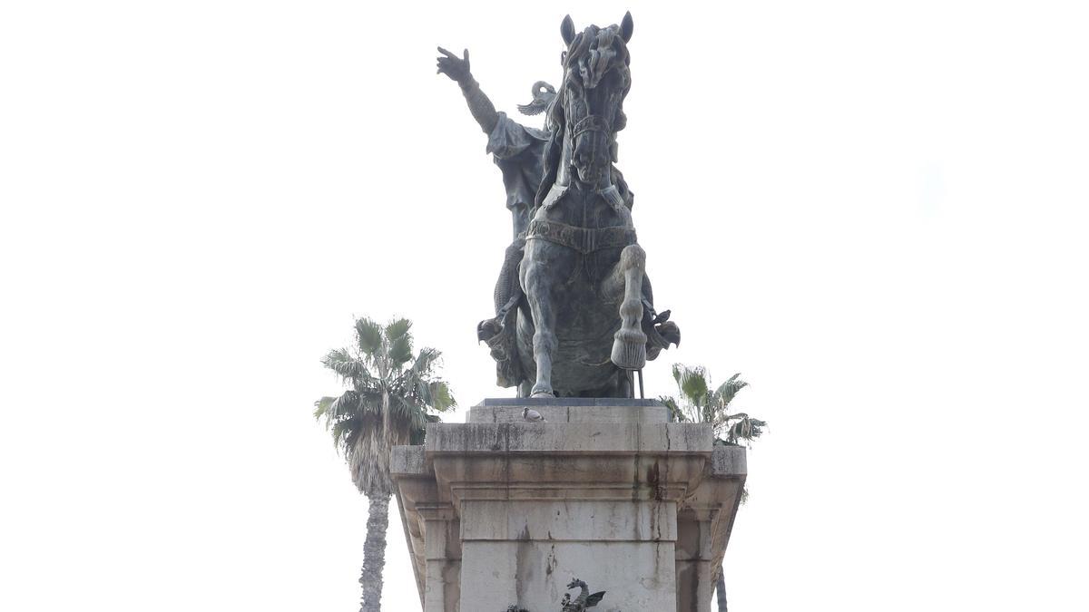 Estatua de Jaume I.