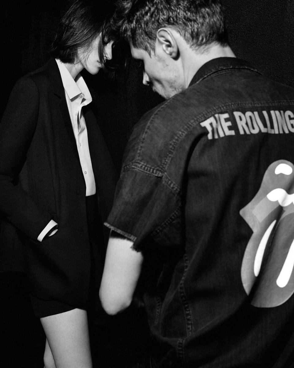 Zara y Rolling Stones, camisa denim