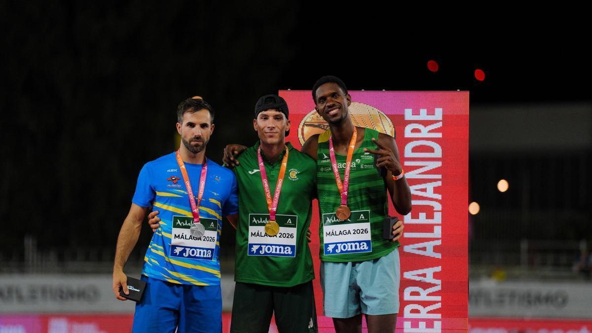 Eusebio Cáceres, plata y Lester Lezcay, doblete valenciano