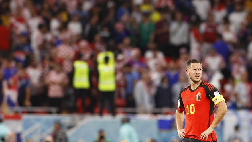 Hazard contempla dejar la selección belga