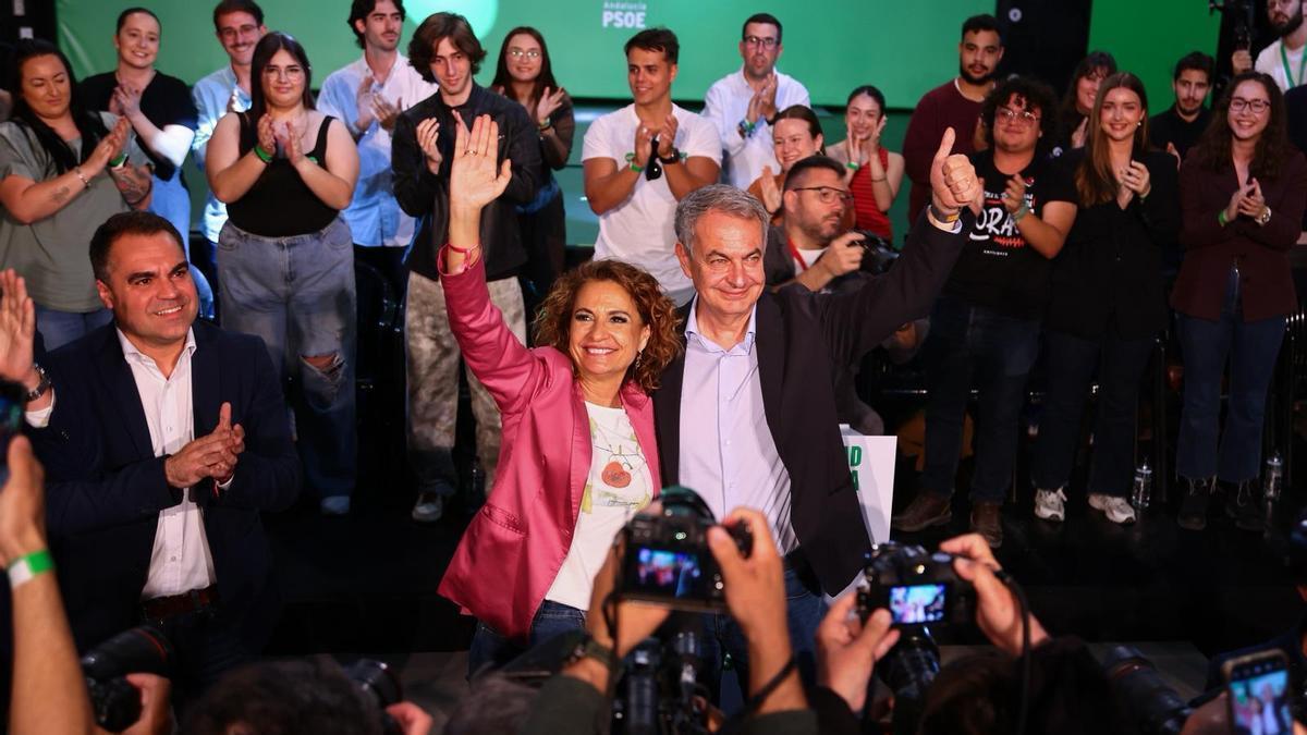 Montero: "Faltan horas para que yo vuelva como presidenta de la Junta de Andalucía"
