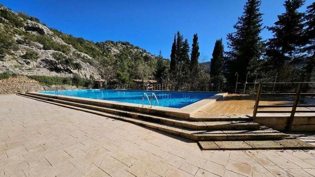 La piscina objeto de regularización