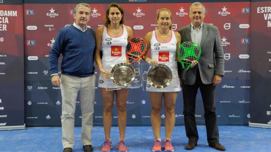 Carolina Navarro y Cecilia Reiter pierden la final de Valencia