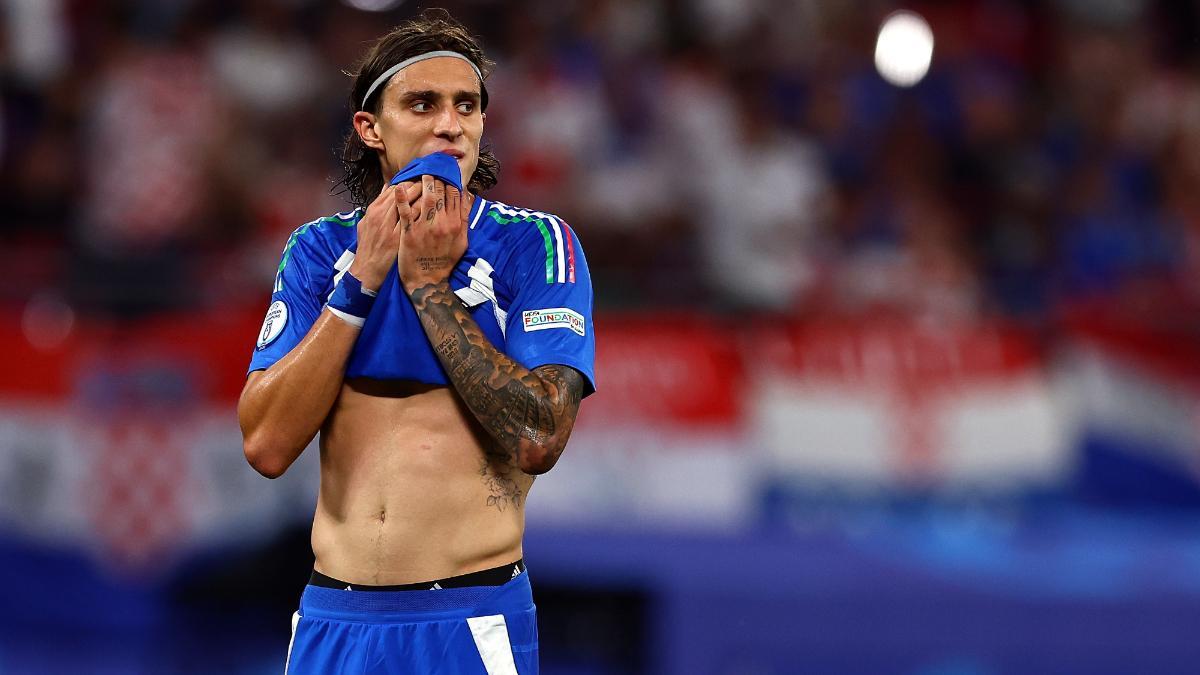Riccardo Calafiori, tras la eliminación de la selección de Italia en la Eurocopa 2024