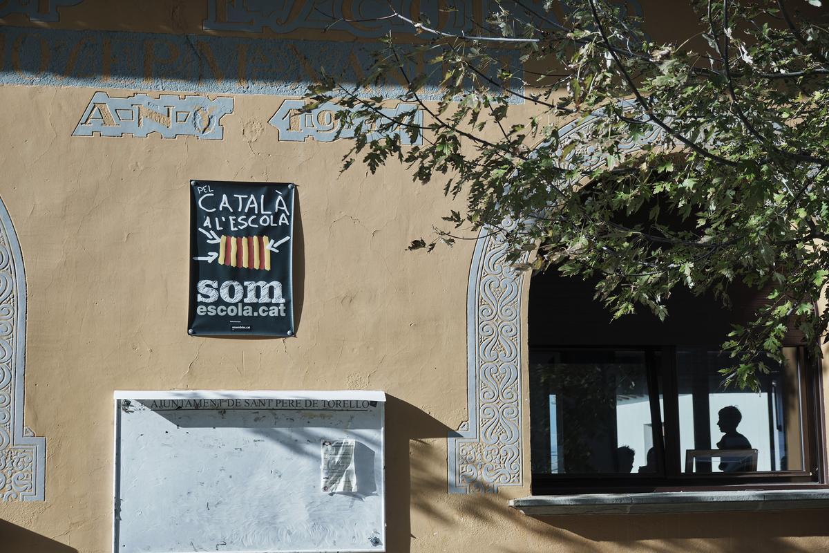 Vuelta al cole en el Institut Escola Josep Maria Xandri, en Sant Pere de Torelló (Barcelona).