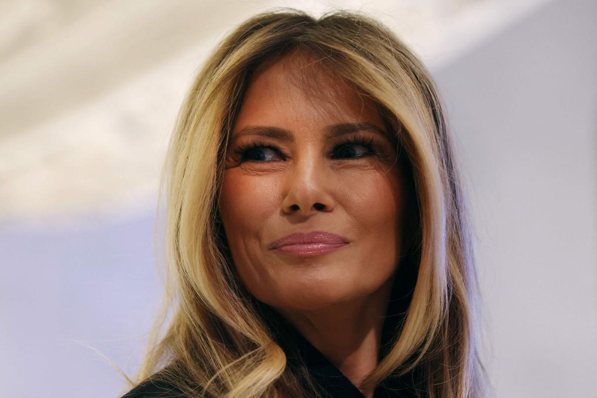 La primera dama Melania Trump.
