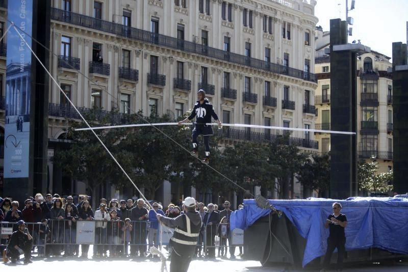 'Funambulismo extremo', de la compañía Nostraxladamus