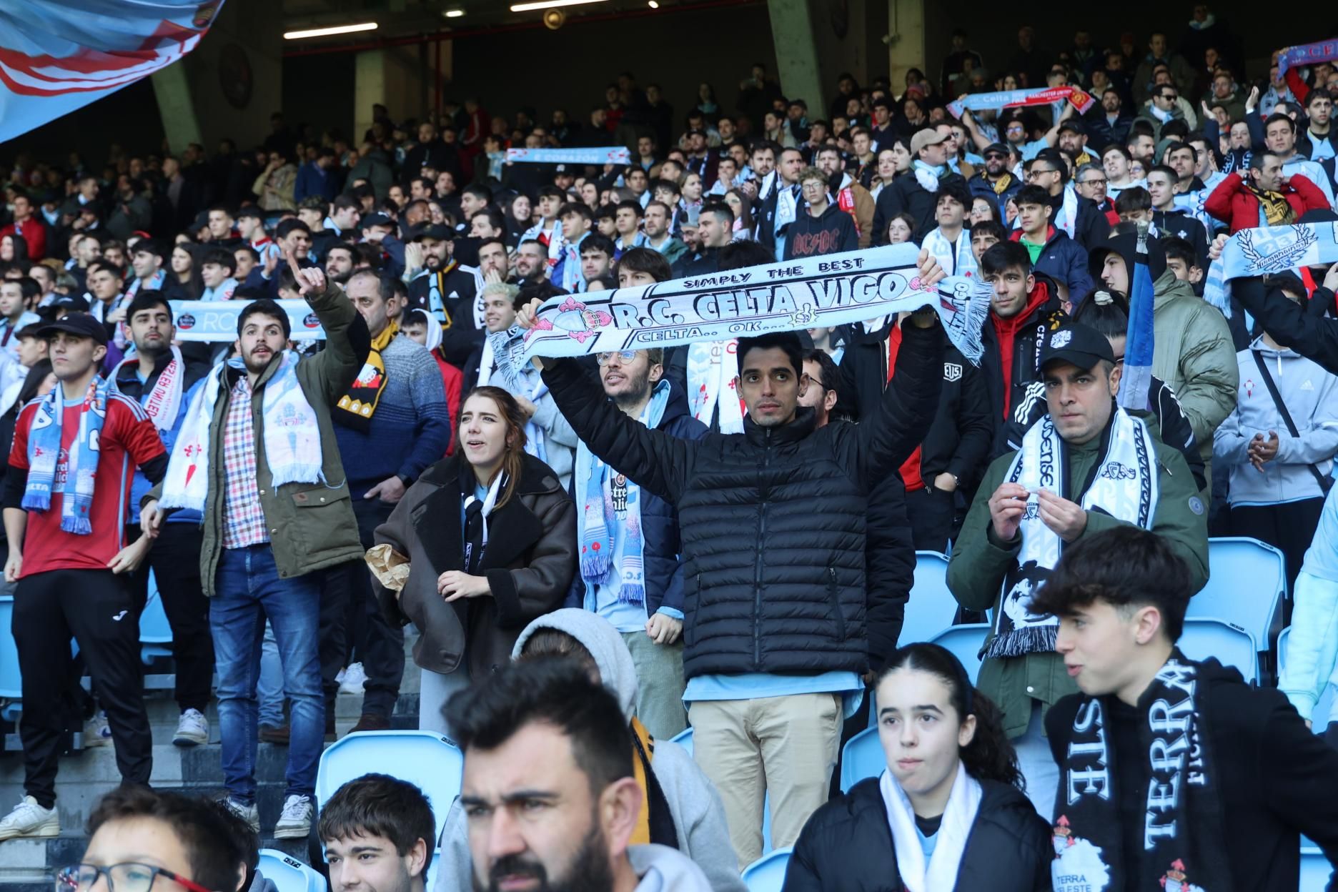 Lleno absoluto en Balaídos para un partido clave entre Celta de Vigo y Rayo Vallecano