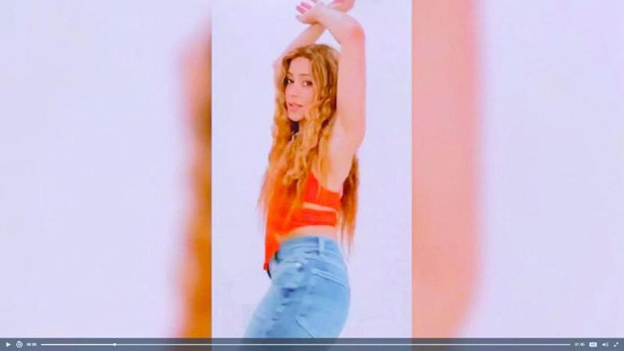 Shakira sube la temperatura con una nueva coreografía de ‘Copa vacía’