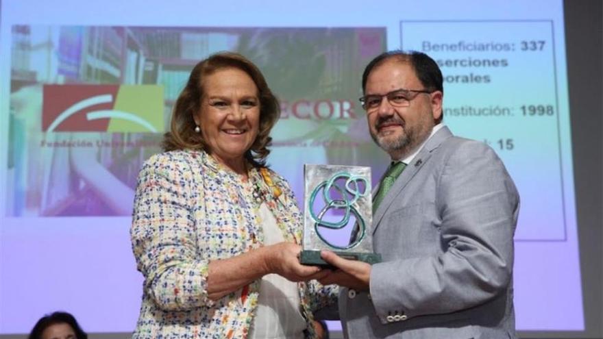 Fundecor, premiada por su labor de fomento de la relación Universidad-Empresa