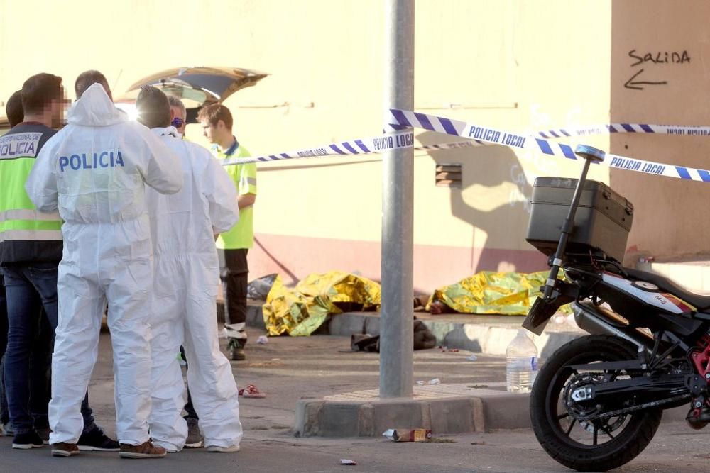 Dos muertos en un tiroteo en Las Seiscientas de Cartagena