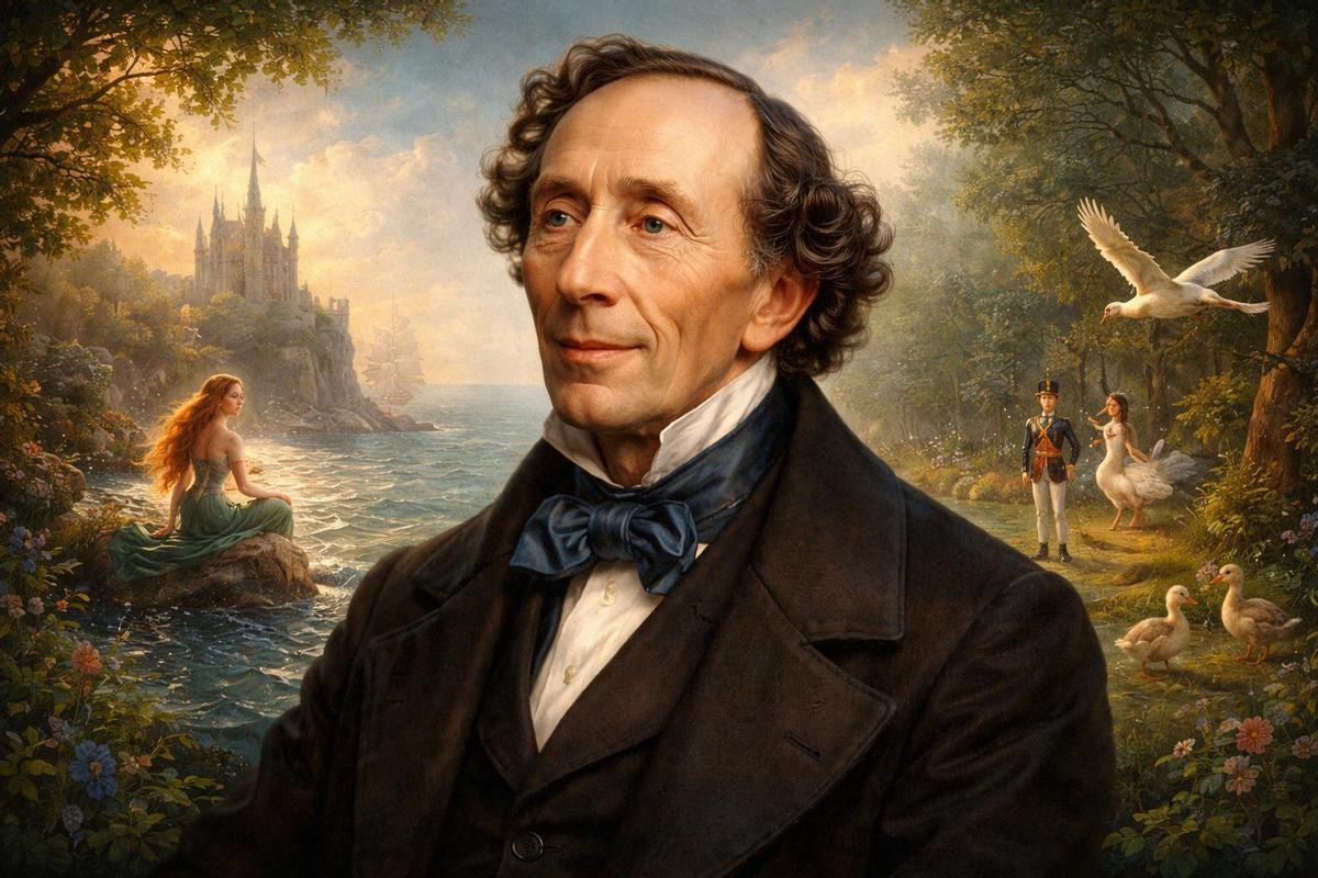 Hans Christian Andersen, escritor: “La vida en sí misma es el cuento de hadas más maravilloso”