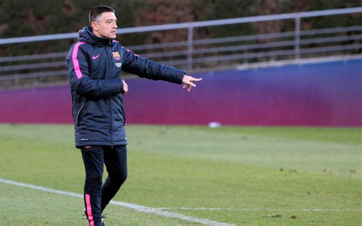 García Pimienta será el segundo entrenador del Barça B