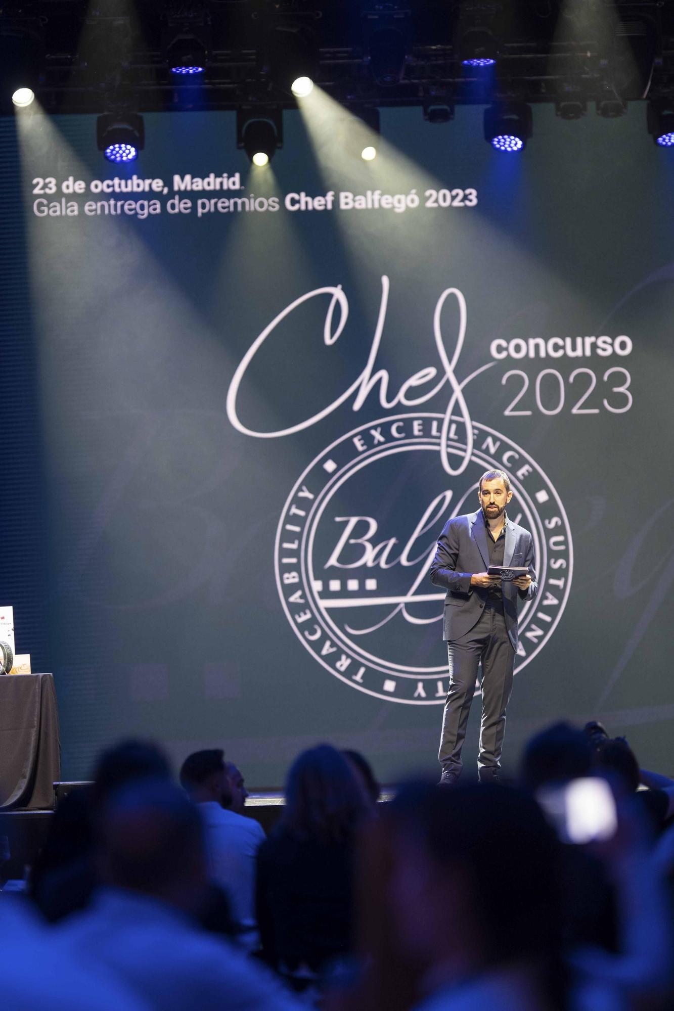 El cocinero setabense Aitor López triunfa en un concurso celebrado en Madrid con su versión de la titaina y el puchero