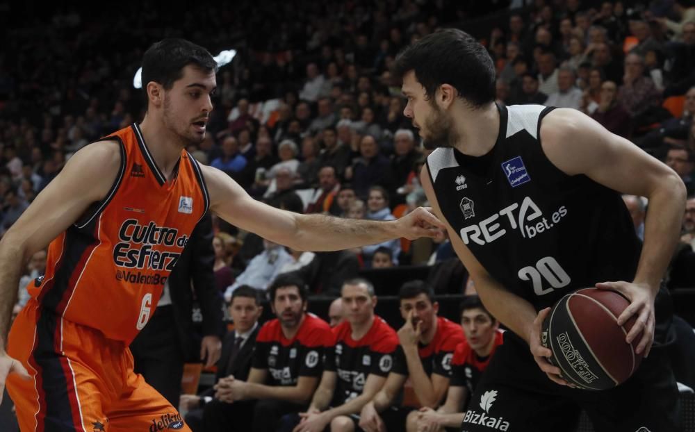 Valencia Basket - Bilbao Basket, en imágenes