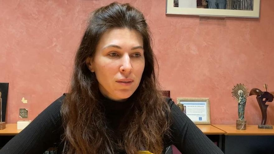 Natasha Ivzhenko, refugiada en Zaragoza: «La situación cambia cuando te rodea el horror»