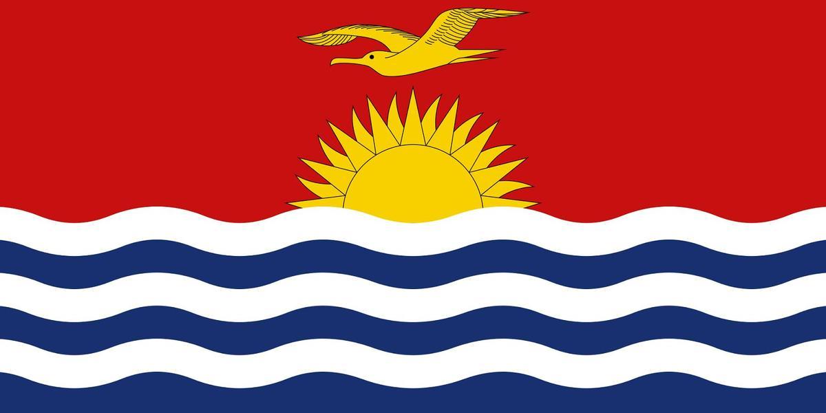 Bandera de las islas Kiribati.