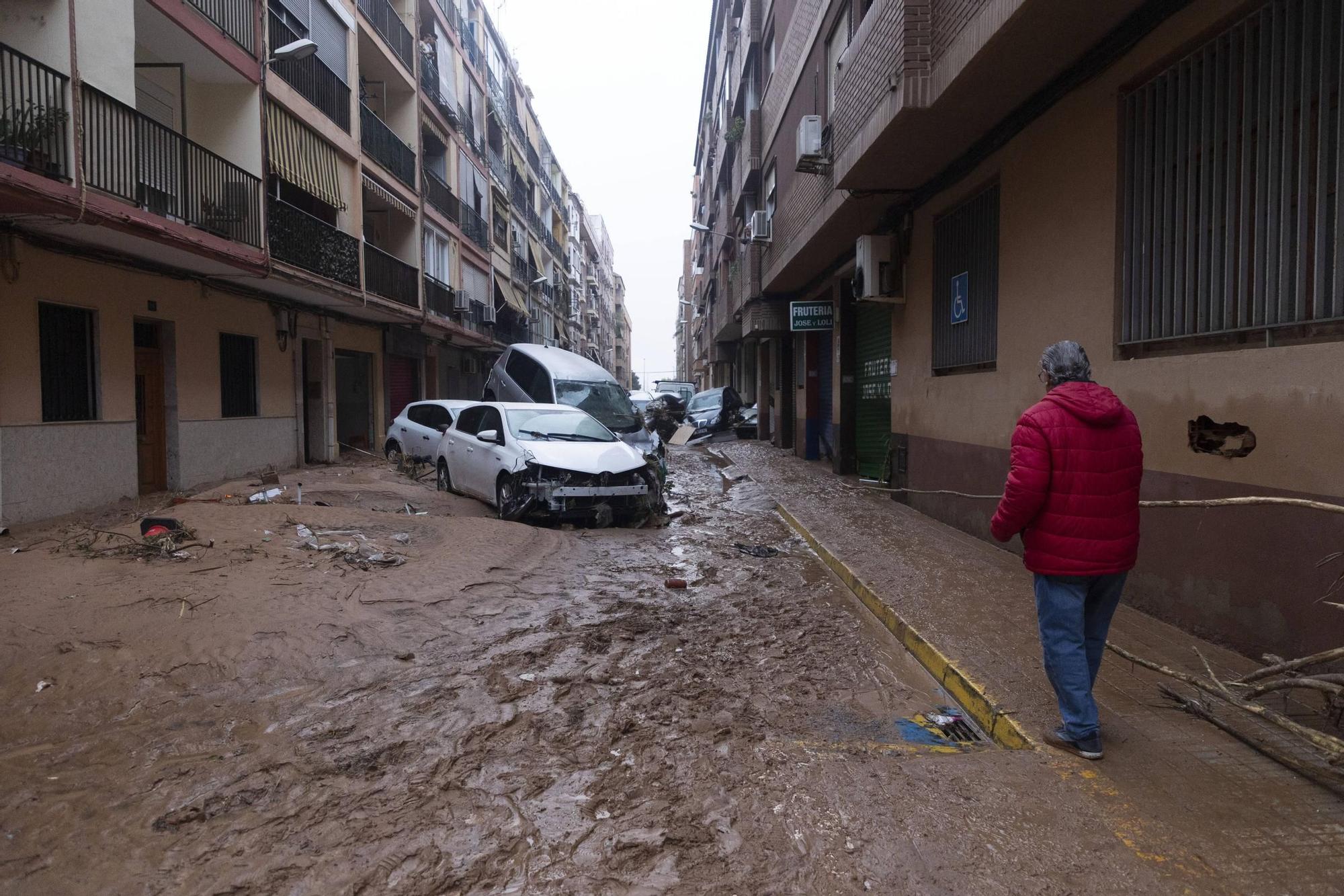 La devastación en Paiporta tras la catástrofe