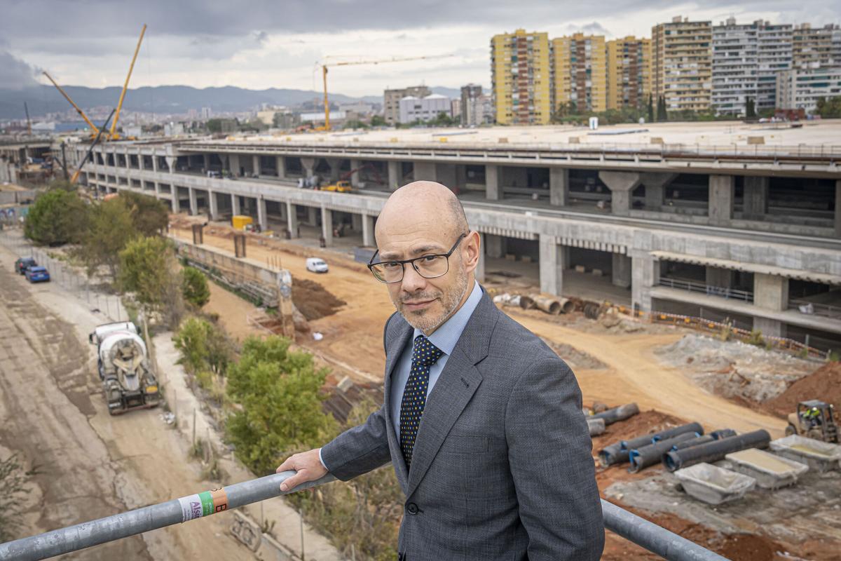 Barcelona 07/09/2025 Barcelona. Entevista Luis Ubalde, responsable Oficina técnica Rodalies. AUTOR: MANU MITRU