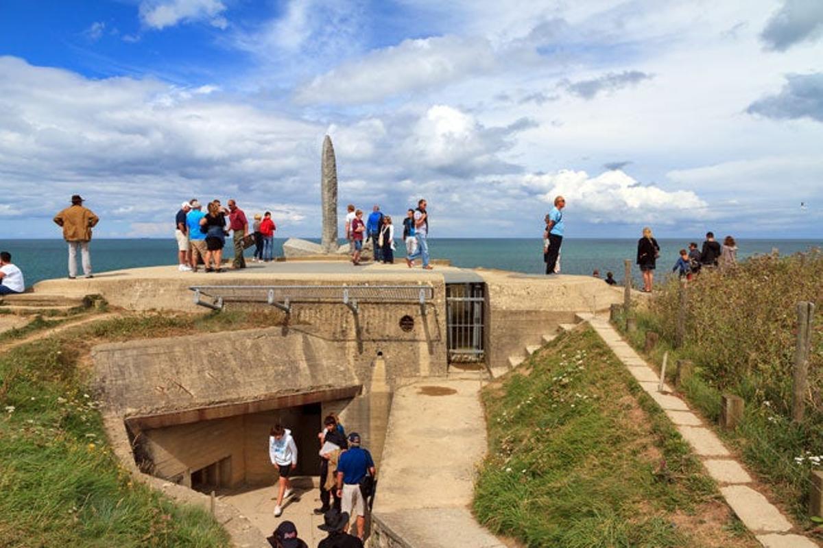 Monumento a los Rangers en Omaha Beach