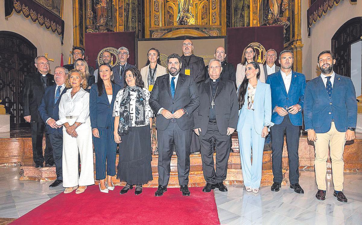 Inauguración en la UCAM del primer Encuentro Internacional de Ciudades Jubilares.