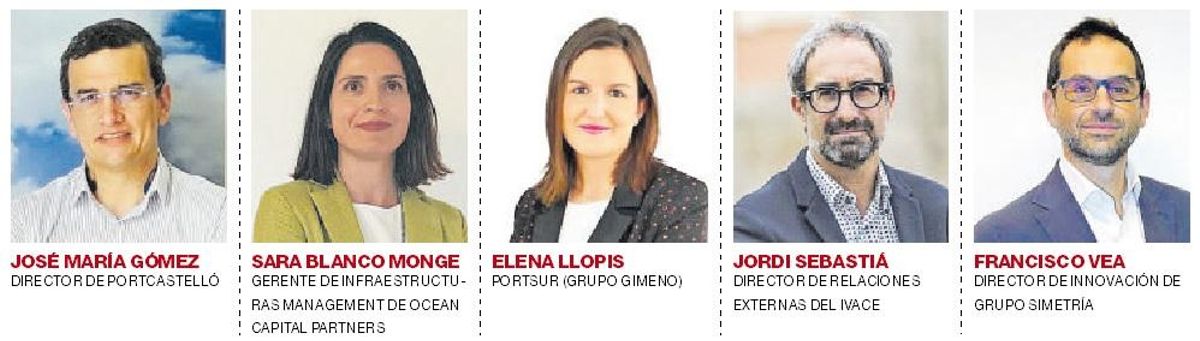 Participantes en la primera mesa redonda