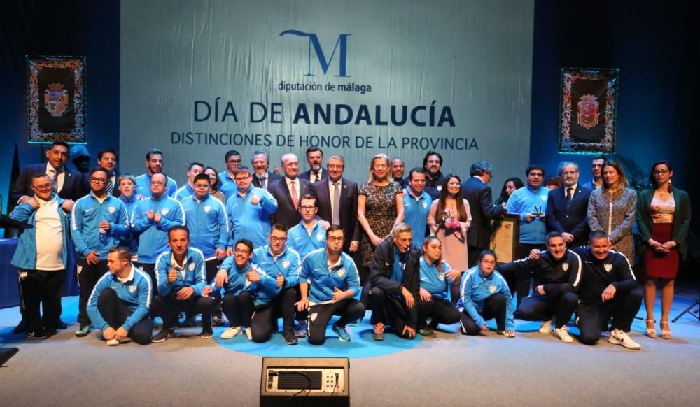 La Diputación Provincial de Málaga entrega las M de Málaga.