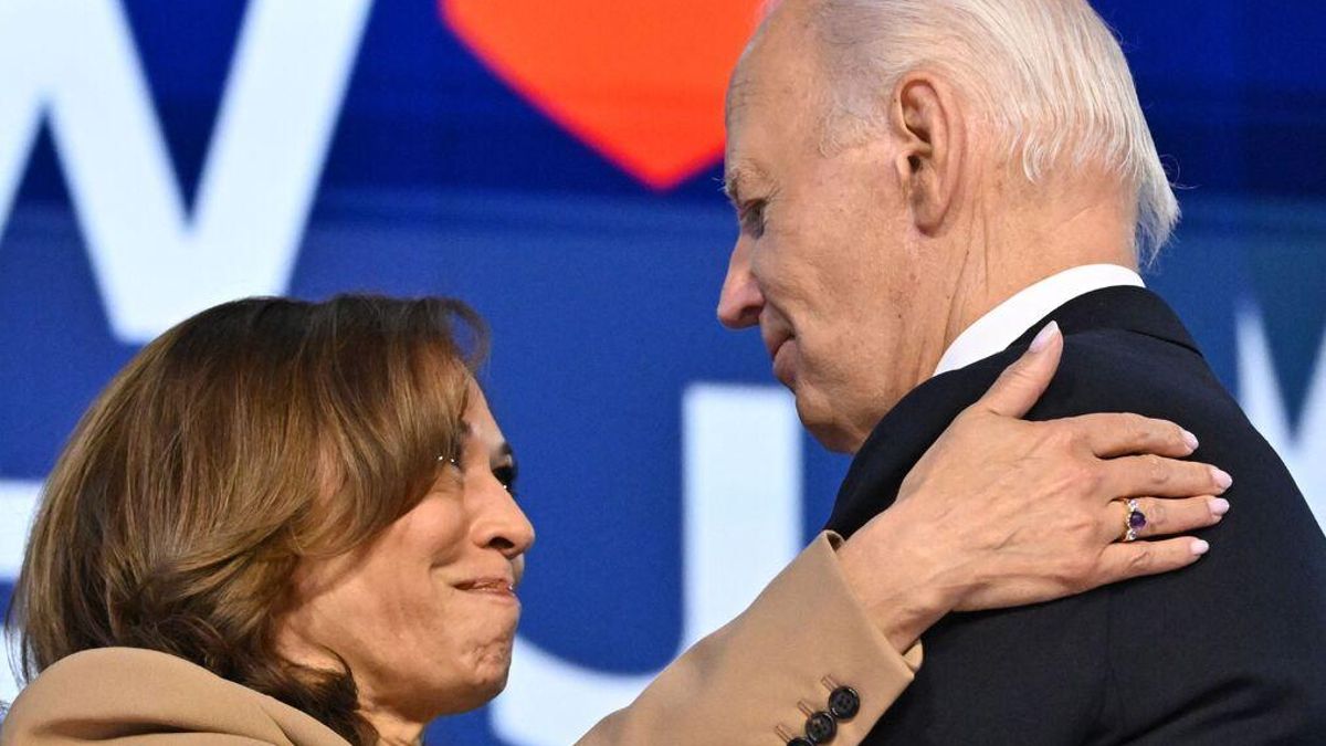 Biden entrega el relevo a Harris: "Amo este trabajo, pero amo más a mi país"