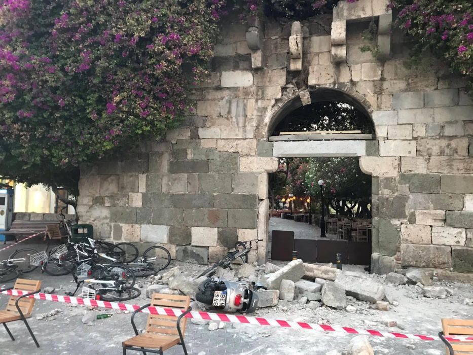 Terremoto en la isla griega de Kos